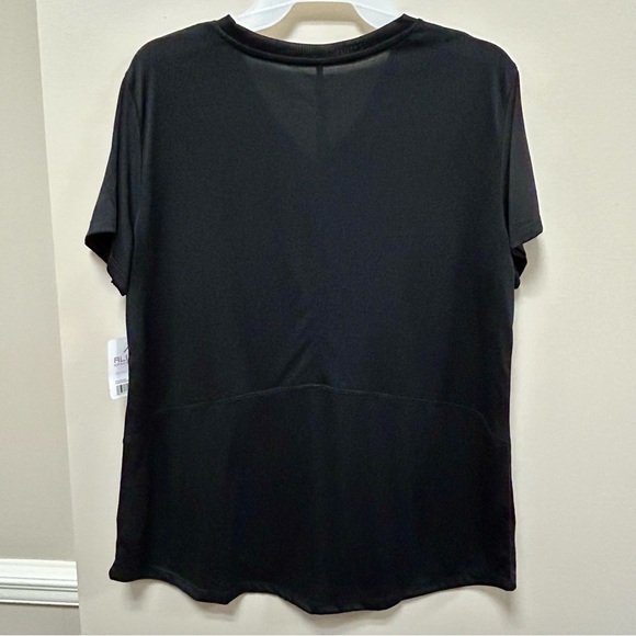 Alive Magnetics Sz M Rich Black Top Yoga Active Wear NWT - Picture 3 of 6